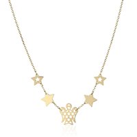 Necklace Roberto Giannotti Woman Angeli in Yellow Gold NKT284 - NKT284